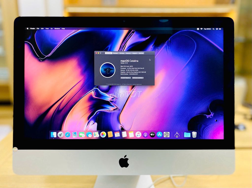 iMac 21inch 2020 - Core i5 2.3Ghz Ram 16Gb