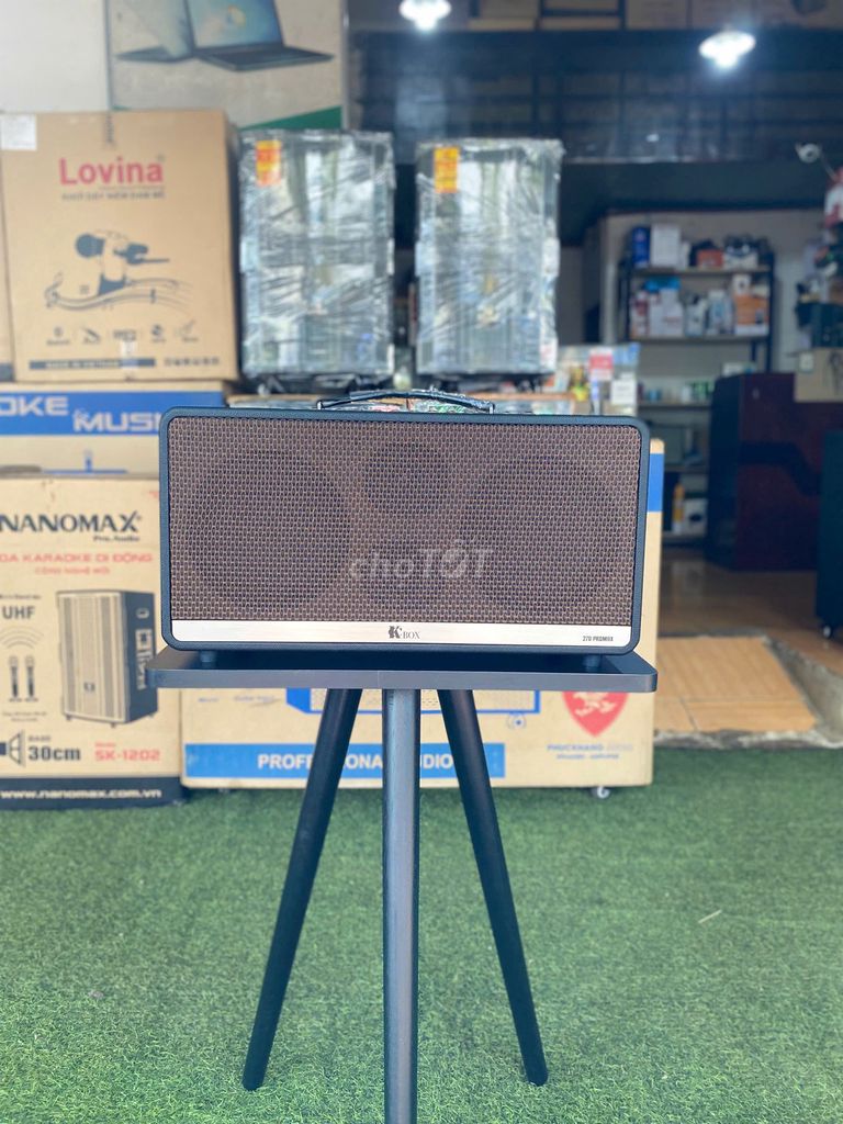 Loa karaoke KCBOX 270Promax Đen 150W. Mua bán Tivi, Âm thanh tại Thành phố Buôn Ma Thuột Đắk Lắk được đăng bởi Phương Lâm Audio hình 1