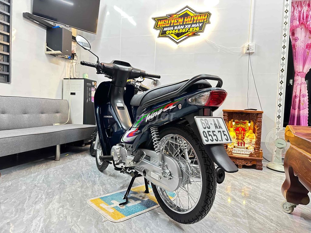Honda Wave Alpha 2005 Xanh đen. Mua bán Xe máy tại Huyện Châu Phú An Giang được đăng bởi Pin Rồm hình 1