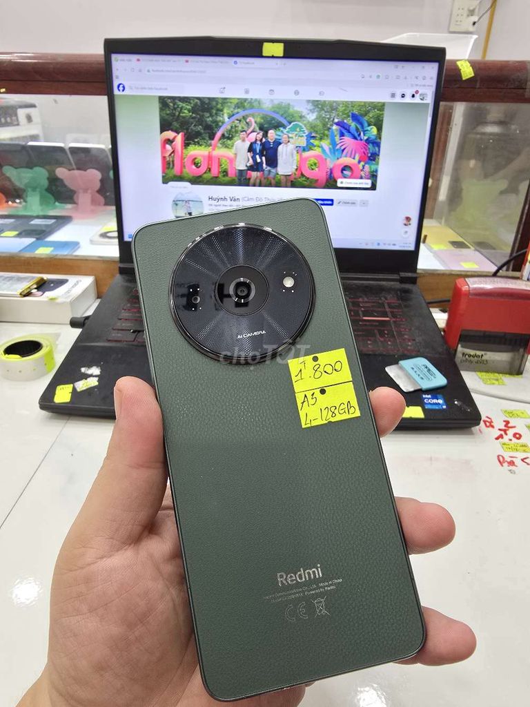 Xiaomi Redmi A3 128GB Xám. Mua bán Điện thoại tại Thành phố Long Xuyên An Giang được đăng bởi Facebook Cầm Đồ Thúy Vân hình 1
