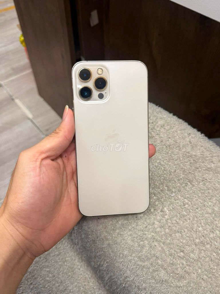 Apple iPhone 12 Pro Max 128GB Trắng Đã qua sử dụng. Mua bán Điện thoại tại Quận 12 Tp Hồ Chí Minh được đăng bởi Hội Đồ Điện Tử hình 1