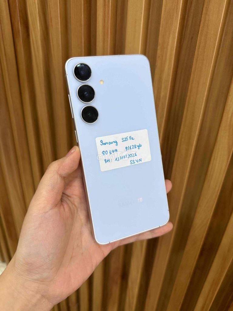 Samsung S25 FE 8GB/128GB  SSVN  còn bh. Mua bán Điện thoại tại Quận 10 Tp Hồ Chí Minh được đăng bởi Đăng Sơn Store hình 1