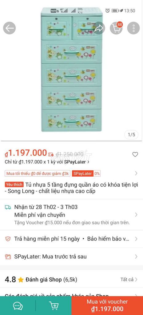 Tủ nhựa song song còn mới