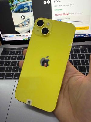 Apple iPhone 14 Plus Vàng LL/A 98% Zin all