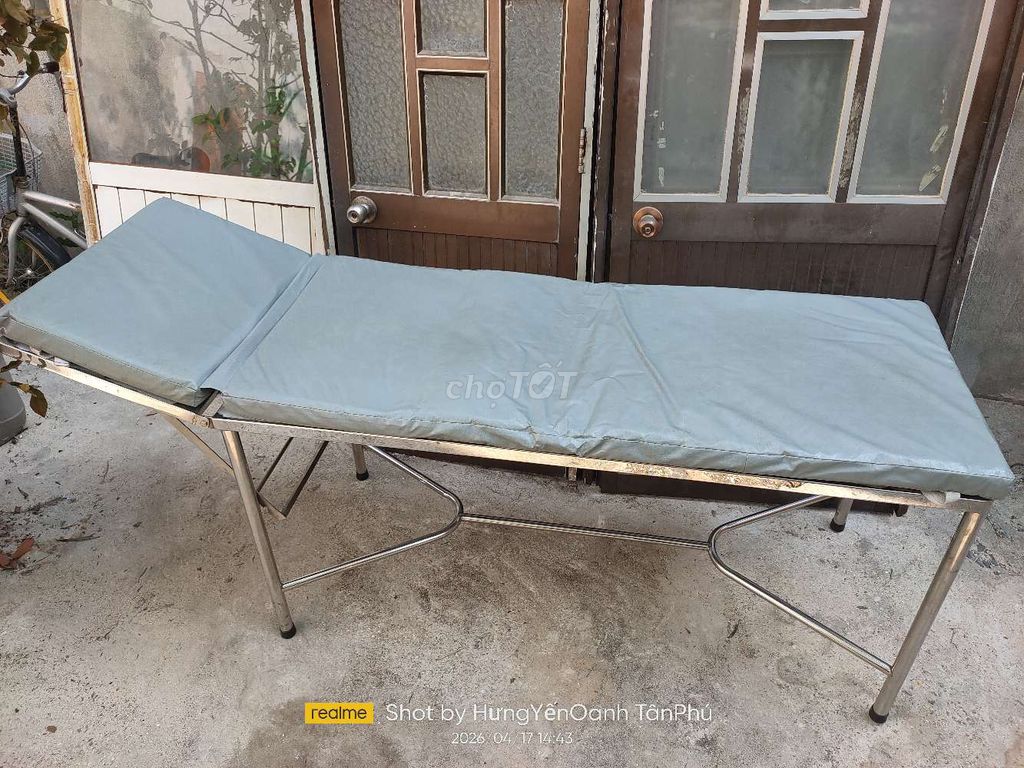 Giường Inox, nệm da. Mua bán Đồ chuyên dụng, Giống nuôi trồng tại Quận Tân Phú Tp Hồ Chí Minh được đăng bởi Hưng Yến Oanh hình 1