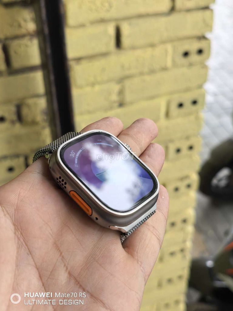 Apple Watch Ultra 49mm LTE Bạc. Mua bán Thiết bị đeo thông minh tại Thành phố Thủ Dầu Một Bình Dương được đăng bởi Việt Phê hình 1