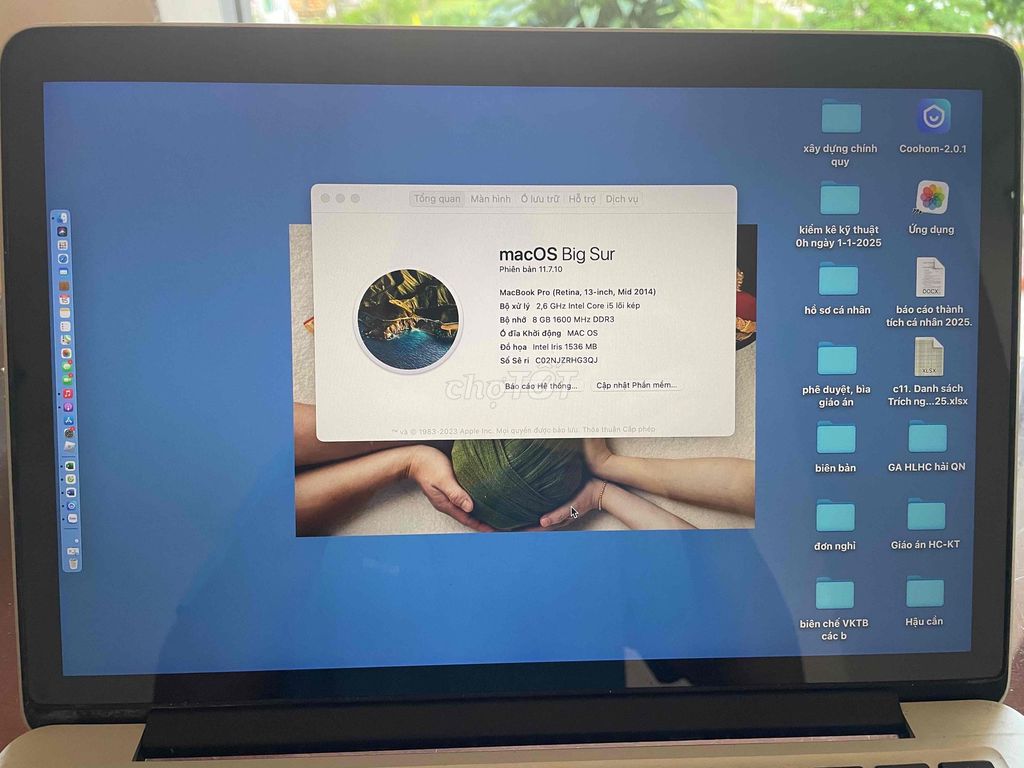 Apple MacBook Pro i5 13 inch 8GB/256GB. Mua bán Laptop tại Huyện Châu Thành Tây Ninh được đăng bởi vũ đức hình 1