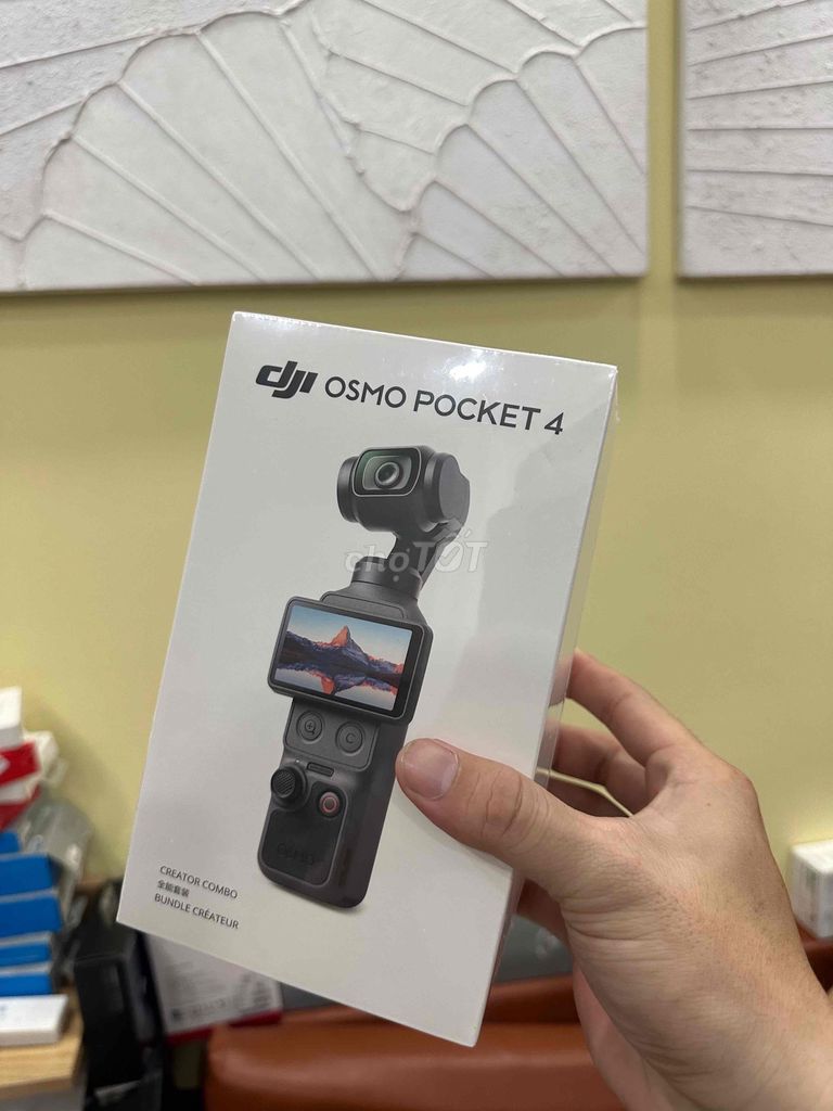 Máy quay DJI Osmo Pocket 4 mới. Mua bán Máy ảnh, Máy quay tại Quận Gò Vấp Tp Hồ Chí Minh được đăng bởi Than hình 1