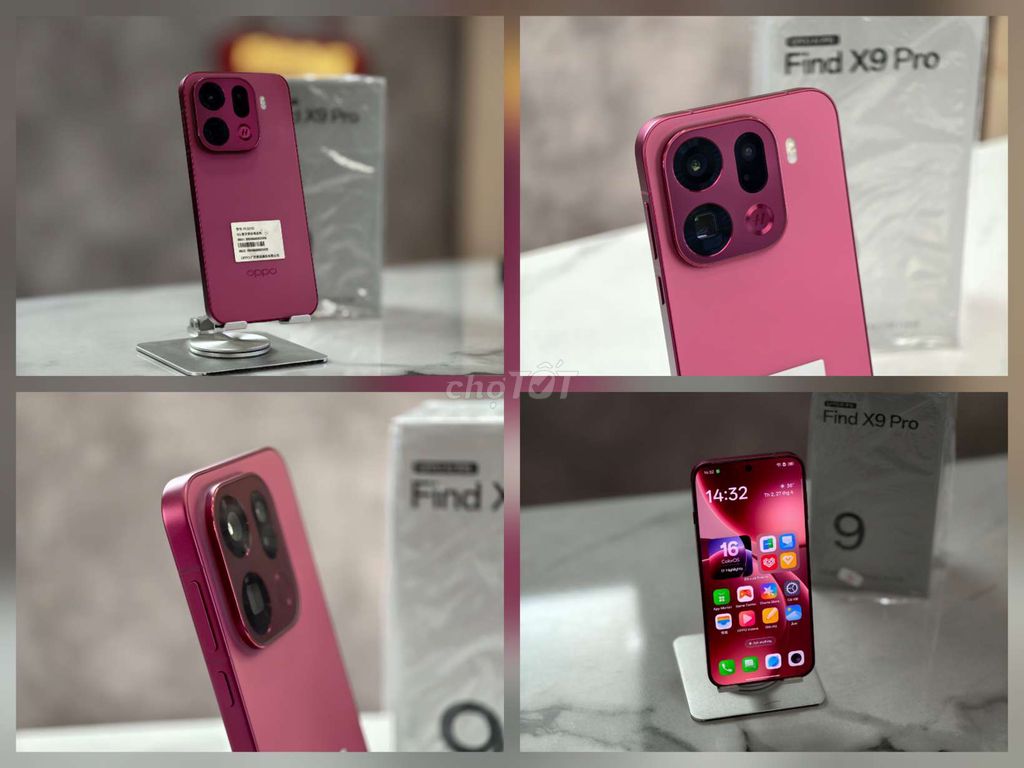 Oppo Find X9 Pro 512GB Đỏ Siêu Hiếm. Mua bán Điện thoại tại Quận 4 Tp Hồ Chí Minh được đăng bởi Thanh Phong Mobile hình 1