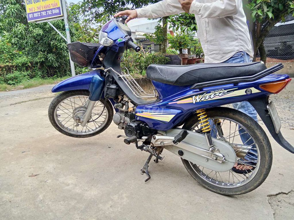 Honda Wave Xanh dương. Mua bán Xe máy tại Huyện Gò Dầu Tây Ninh được đăng bởi Sey Pan hình 3