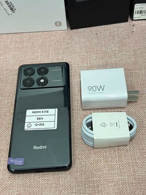 Xiaomi Redmi K70E 12/256 Đen sạc 90w có ship COD. Mua bán Điện thoại tại Quận Hoàng Mai Hà Nội được đăng bởi Trần Ngọc Hiếu