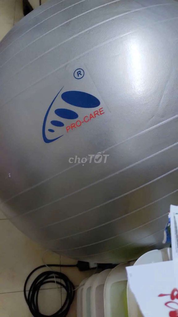 Bóng tập yoga Pro-Care 75cm. Mua bán Đồ thể thao, Dã ngoại tại Quận 10 Tp Hồ Chí Minh được đăng bởi Nguyễn Ngọc hình 1