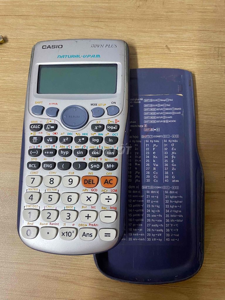 Máy tính Casio Fx 570 VNplus Xám. Mua bán Đồ dùng văn phòng tại Quận Bình Tân Tp Hồ Chí Minh được đăng bởi Nguyễn Thanh Hiền hình 1