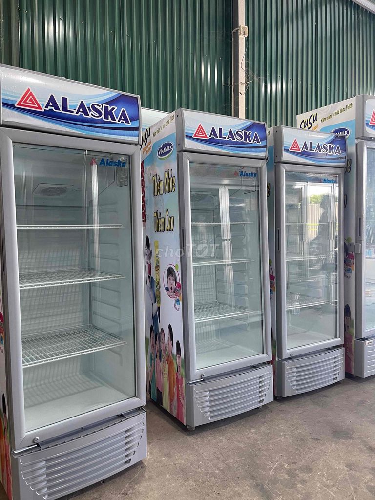 Tủ mát Alaska Trắng Đã qua sử dụng. Mua bán Tủ lạnh tại Quận Cầu Giấy Hà Nội được đăng bởi Kho Tủ Đông Tủ Mát Miền Bắc  hình 1
