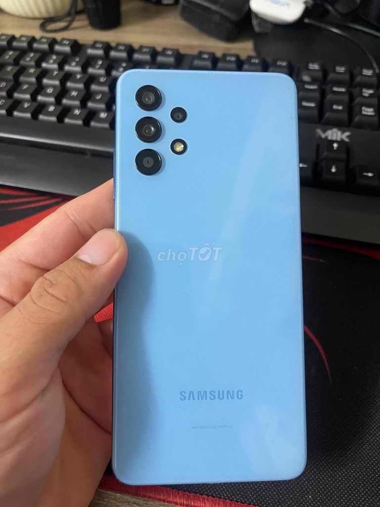 Samsung Galaxy A32 Xanh dương Đã qua sử dụng. Mua bán Điện thoại tại Thành phố Biên Hòa Đồng Nai được đăng bởi nguyễn Phát hình 1