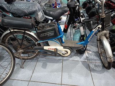 Xe đạp điện Asama A-48 Xanh dương trắng. Mua bán Xe điện tại Thị xã Tân Uyên Bình Dương được đăng bởi MINA Cosmetics
