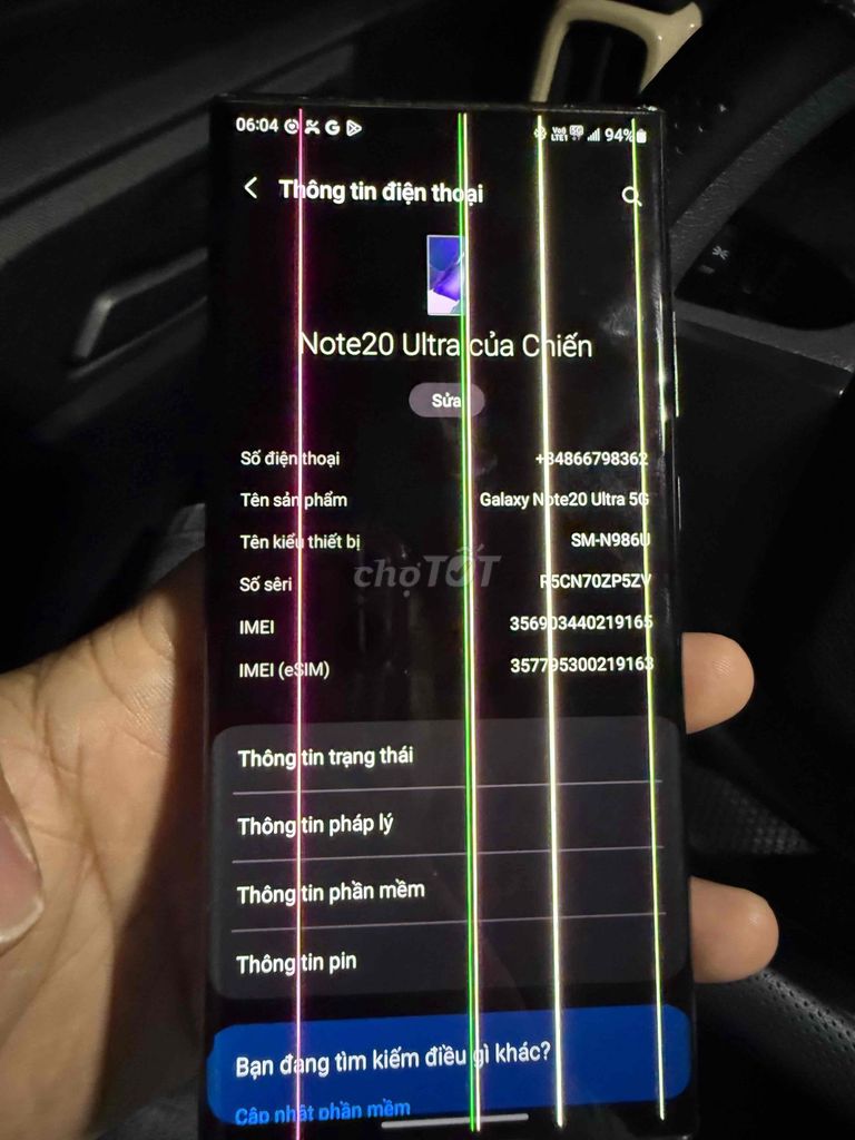 Note 20 ultra bán hoặc gl s21 android 14 bù mạnh. Mua bán Điện thoại tại Thành phố Thủ Đức Tp Hồ Chí Minh được đăng bởi Diluc hình 2