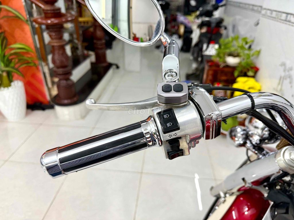 Honda Shadow Aero 750cc 2008 Đỏ kem. Mua bán Xe máy tại Huyện Bình Chánh Tp Hồ Chí Minh được đăng bởi Đặng Minh Khang hình 12