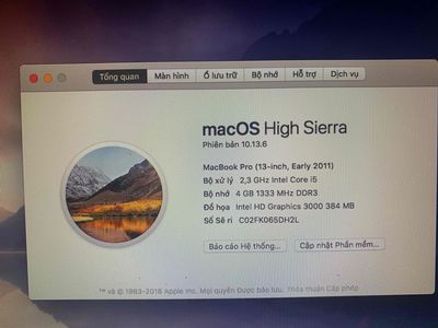 macbookpro core i5 dram 4gb ssd 320 2011. Mua bán Laptop tại Thành phố Cà Mau Cà Mau được đăng bởi Trò