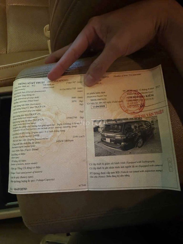 2017 2.2L DATH - 94600 km. Mua bán Ô tô tại Thành phố Thủ Đức Tp Hồ Chí Minh được đăng bởi Phong hình 4