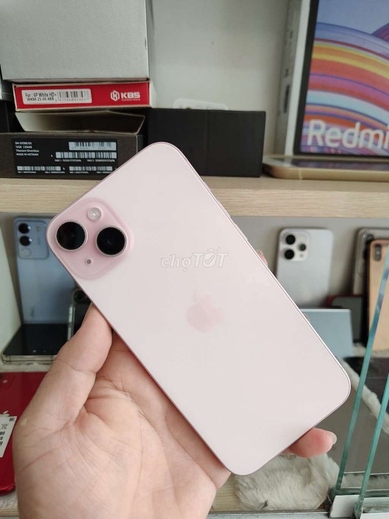 iPhone 15 Plus 128GB Hồng Đã sử dụng. Mua bán Điện thoại tại Quận Tân Phú Tp Hồ Chí Minh được đăng bởi LUCKY SHOP hình 1