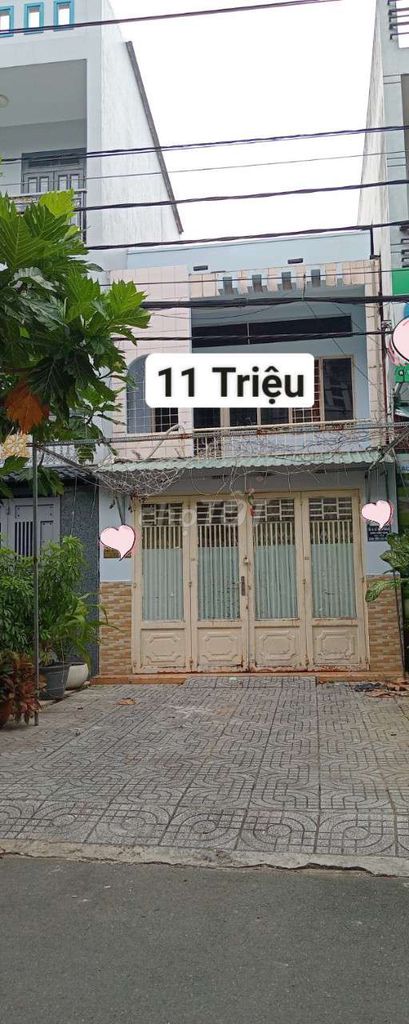 Nhà 1 Trệt 1 Lầu khu Tên Lửa dt 4x14. Giá 11 Triệu