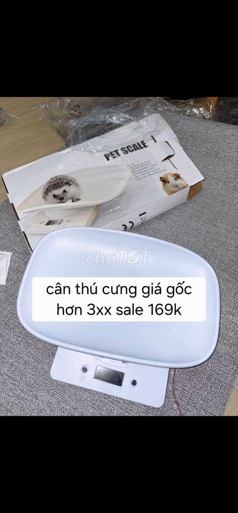 Cân thú cưng Trắng. Mua bán Phụ kiện, Thức ăn, Dịch vụ tại Quận Hà Đông Hà Nội được đăng bởi Lung linh hình 1