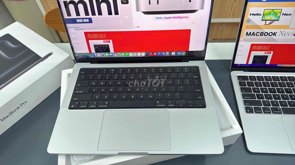 MacBook Pro 14inch M4 Pro/24GB/512GB Silver. Mua bán Laptop tại Quận Thanh Khê Đà Nẵng được đăng bởi Tín Phát Apple hình 1