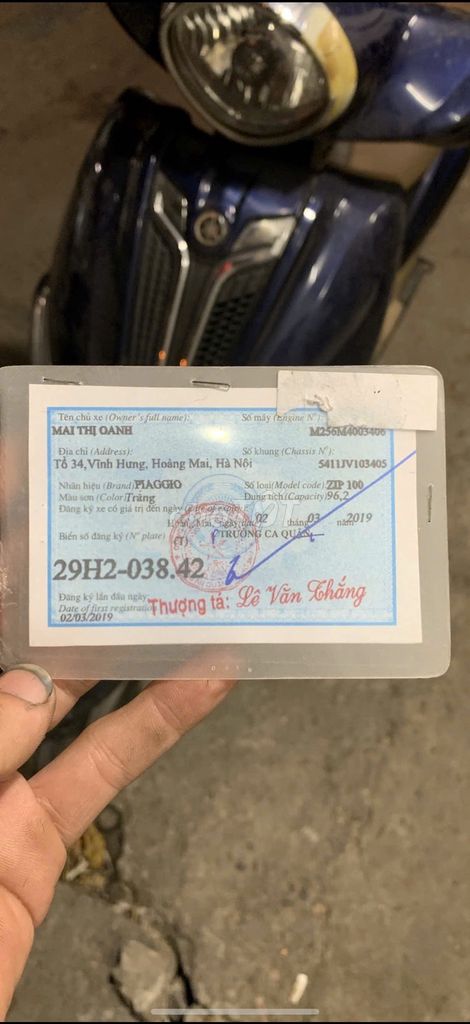 Zip 2019 E3 xe cực đẹp. Mua bán Xe máy tại Quận Hoàng Mai Hà Nội được đăng bởi Trường Giang Phạm hình 4