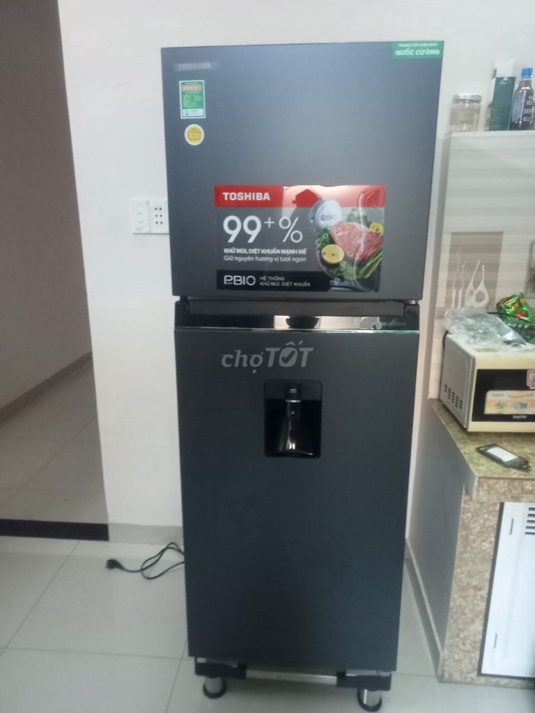 TRẢ GÓP TỦ LẠNH TOSHIBA - INVERTER 249L - MỚI 100%