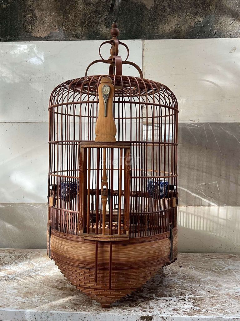 Lồng chim tre Nâu. Mua bán Phụ kiện, Thức ăn, Dịch vụ tại Quận Long Biên Hà Nội được đăng bởi Quân hình 1