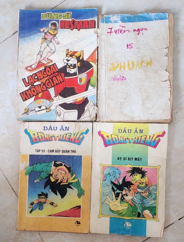 Truyện tranh Dấu Ấn Rồng Thiêng và Hesman. Mua bán Sách tại Quận Tân Bình Tp Hồ Chí Minh được đăng bởi pham thi thanh xuan hình 1