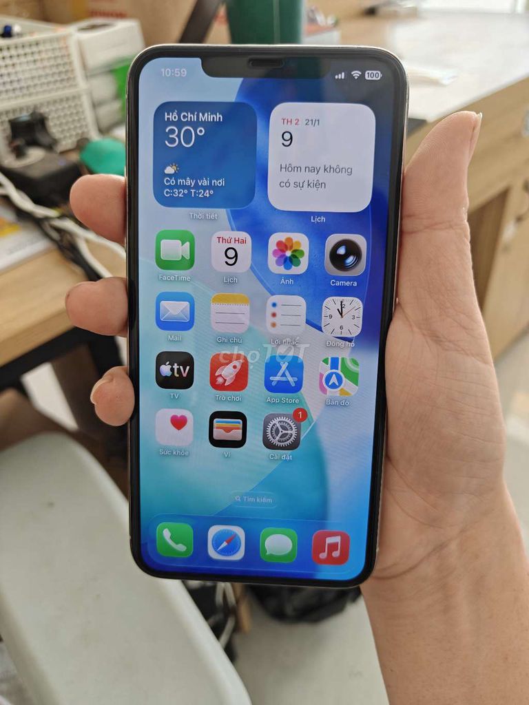 Apple iPhone 11 Pro Max 256GB Trắng. Mua bán Điện thoại tại Huyện Ba Tri Bến Tre được đăng bởi Di Động 35 Ba Tri hình 1