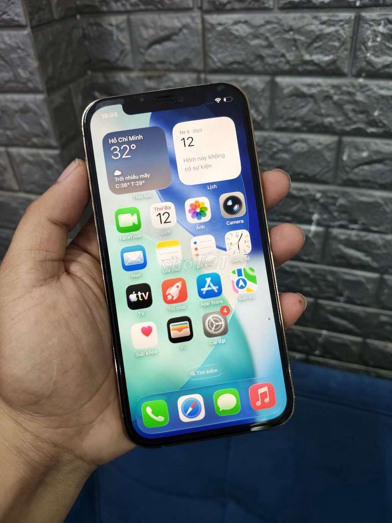 Apple iPhone 12 Pro 128GB Vàng. Mua bán Điện thoại tại Quận Liên Chiểu Đà Nẵng được đăng bởi Công Lực hình 1