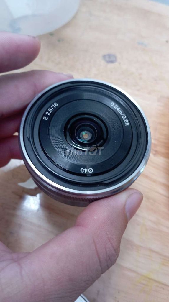 BÁN LENS SONY SEL16 F2.8. Mua bán Máy ảnh, Máy quay tại Quận 12 Tp Hồ Chí Minh được đăng bởi Phúc Quang hình 1