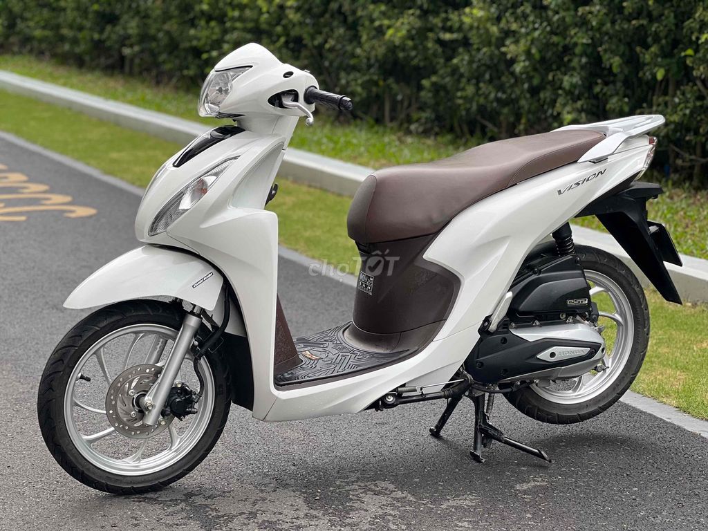 Honda Vision 2022 Bản đặc biệt Trắng Nâu 9Chủ. Mua bán Xe máy tại Quận 6 Tp Hồ Chí Minh được đăng bởi Thanh bình  hình 3