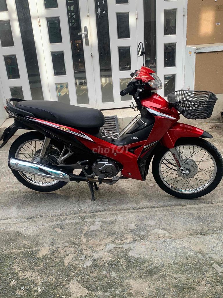 Хонда Вейв S110 красная 59642 км