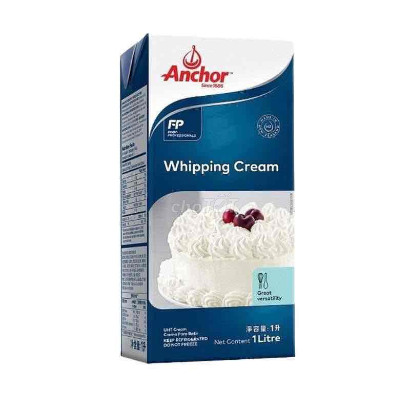 Whipping Anchor Kem tươi 1 lít Mới. Mua bán Đồ ăn, thực phẩm và các loại khác tại Huyện Gia Lâm Hà Nội được đăng bởi Trung  hình 1