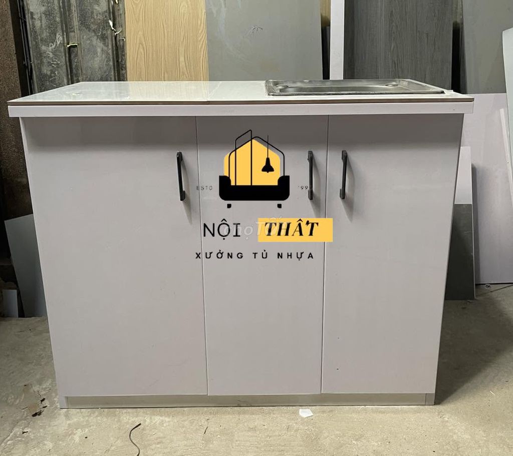 Tủ bếp Nhựa Đài Loan 80x80cm . Mua bán Tủ, kệ gia đình tại Thị xã Bến Cát Bình Dương được đăng bởi Cửa Hàng Nội Thất hình 1