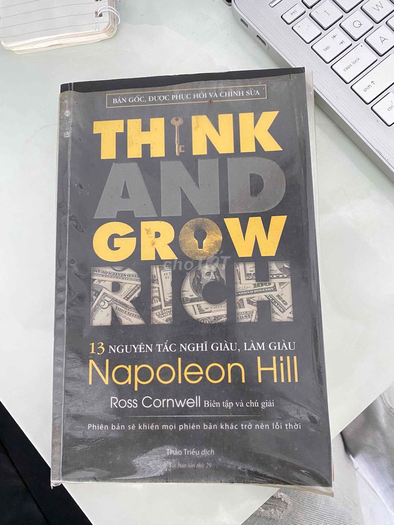 Sách Think and Grow Rich cũ. Mua bán Sách tại Huyện Cái Bè Tiền Giang được đăng bởi Đông platium hình 1