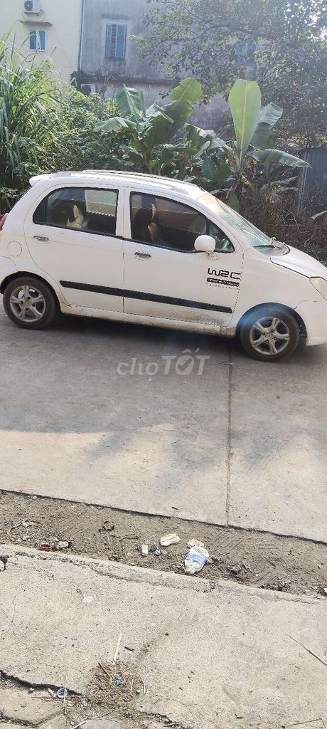 Chevrolet Spark 2009 Trắng. Mua bán Ô tô tại Huyện Hoài Đức Hà Nội được đăng bởi Cường Kiên hình 2