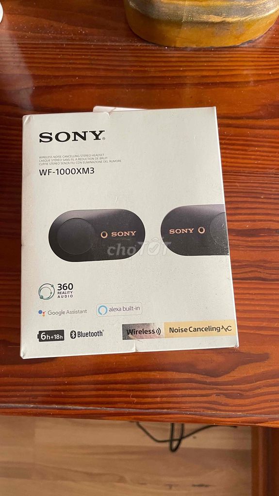 Tai nghe Bluetooth Sony WF-1000XM3 Đen. Mua bán Tivi, Âm thanh tại Quận Nam Từ Liêm Hà Nội được đăng bởi Trinh Sam hình 1