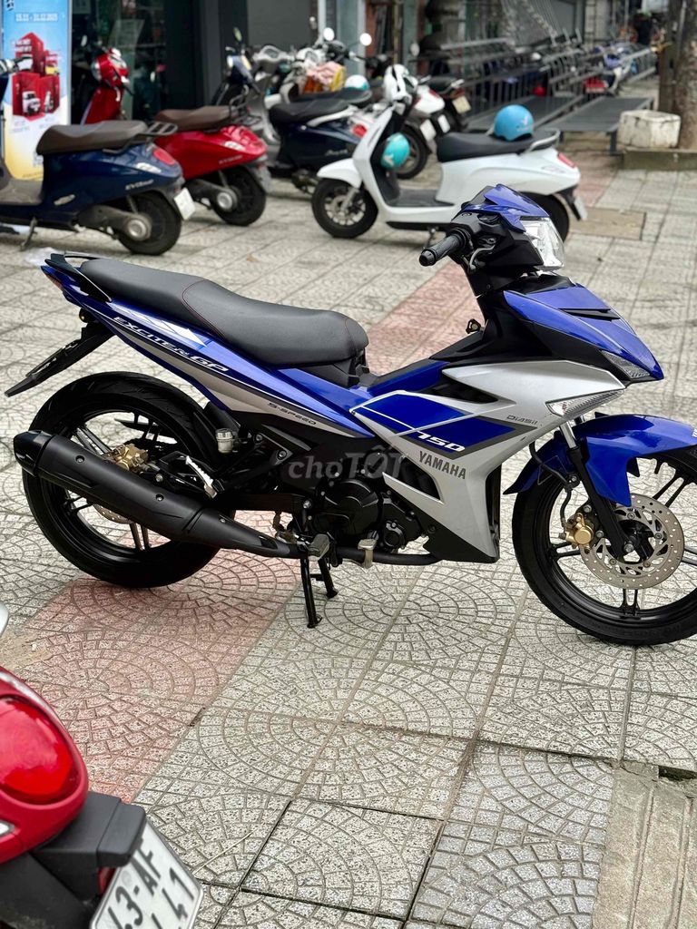 Yamaha Exciter 150 Xanh bạc. Mua bán Xe máy tại Quận Liên Chiểu Đà Nẵng được đăng bởi Thành Đại   hình 4
