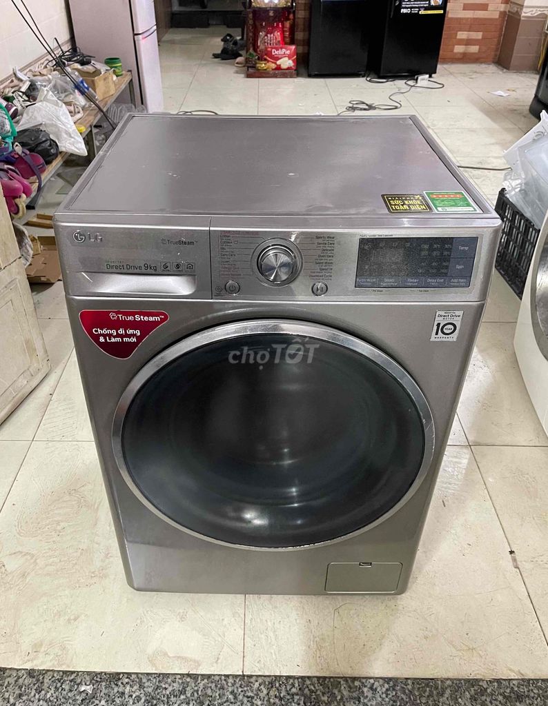 Máy giặt LG INVERTER 9kg cửa trước SIÊU TIẾT KIỆM. Mua bán Máy giặt tại Quận Bình Tân Tp Hồ Chí Minh được đăng bởi Điện Lạnh Gia Việt Quận Bình Tân hình 1
