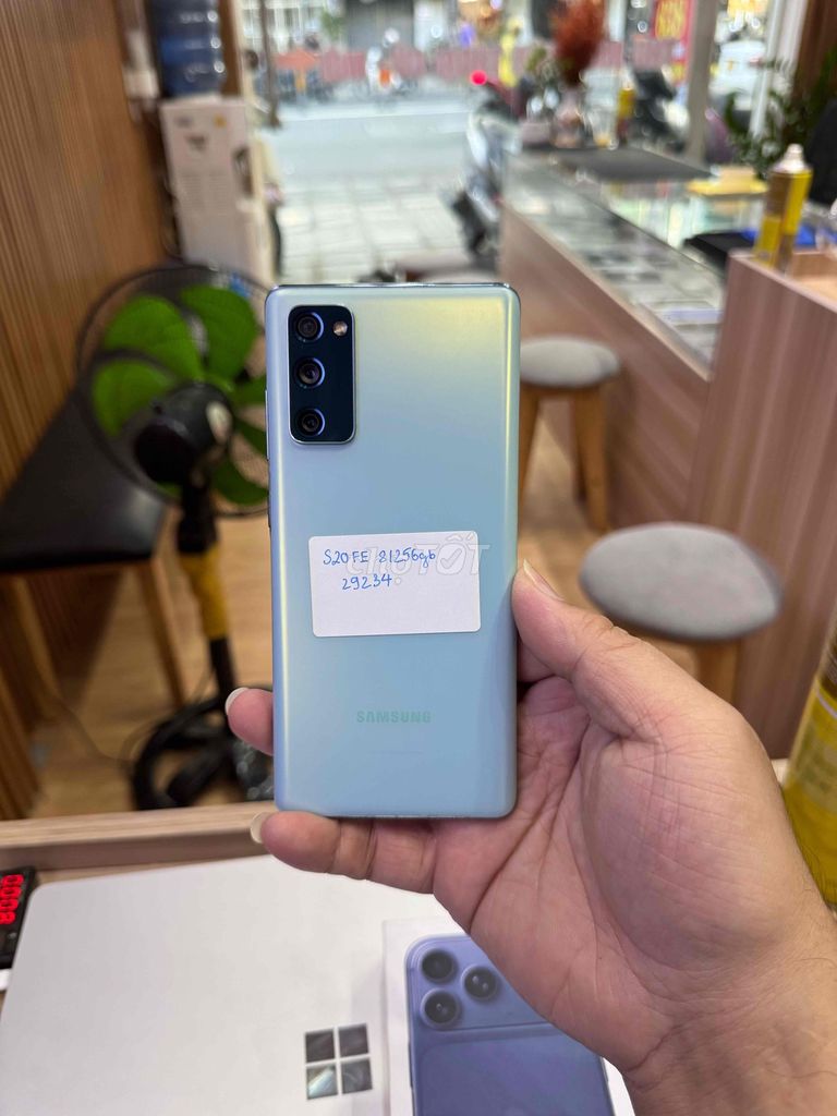 Samsung Galaxy S20 FE 256GB Xanh ssvn. Mua bán Điện thoại tại Quận 10 Tp Hồ Chí Minh được đăng bởi Phi Đăng Sơn Store hình 1