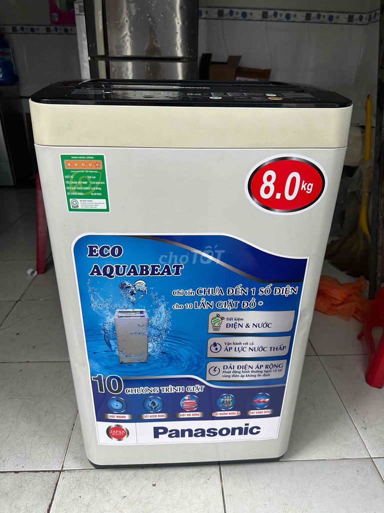 máy giặt panasonic 8kg