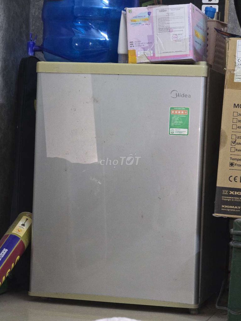 Tủ lạnh Midea 90 lít Bạc. Mua bán Tủ lạnh tại Quận Ba Đình Hà Nội được đăng bởi Quang Huy hình 1