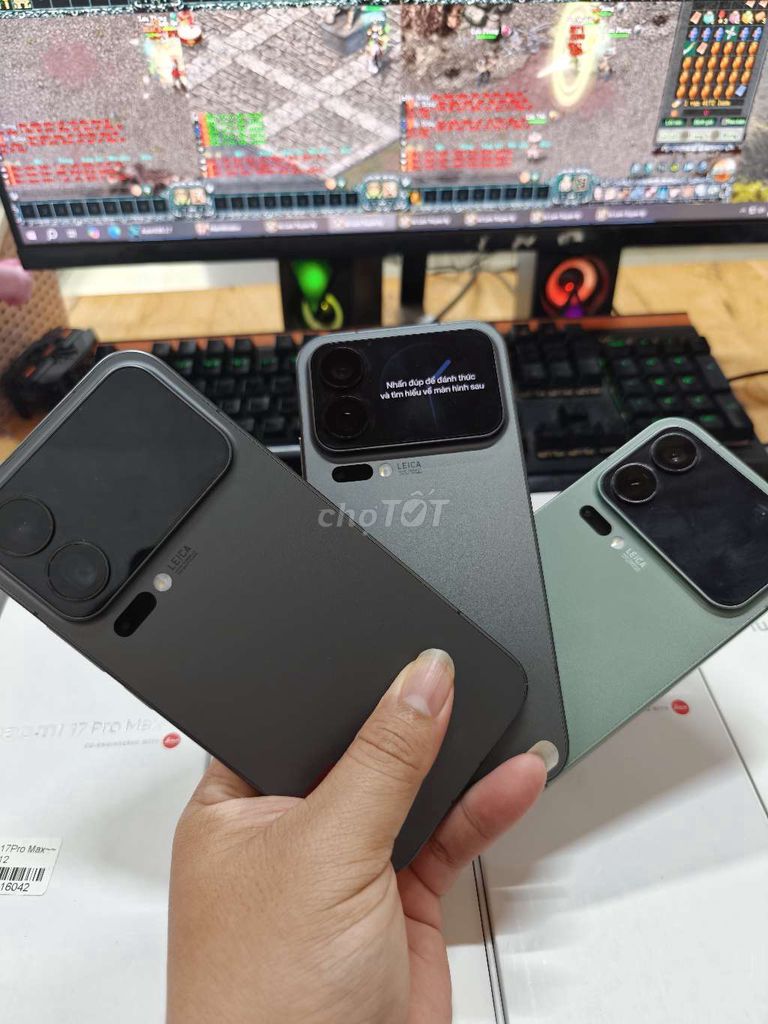Xiaomi 17 Pro Max 12GB/512GB Xám, Xanh lá. Mua bán Điện thoại tại Thành phố Buôn Ma Thuột Đắk Lắk được đăng bởi Phúc Khang Mobile hình 1