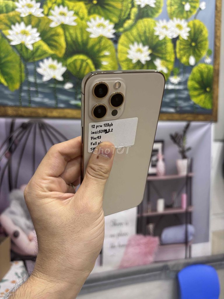 Apple iPhone 12 Pro Max 128GB Vàng. Mua bán Điện thoại tại Quận Bắc Từ Liêm Hà Nội được đăng bởi Cửa hàng Bính Táo hình 1