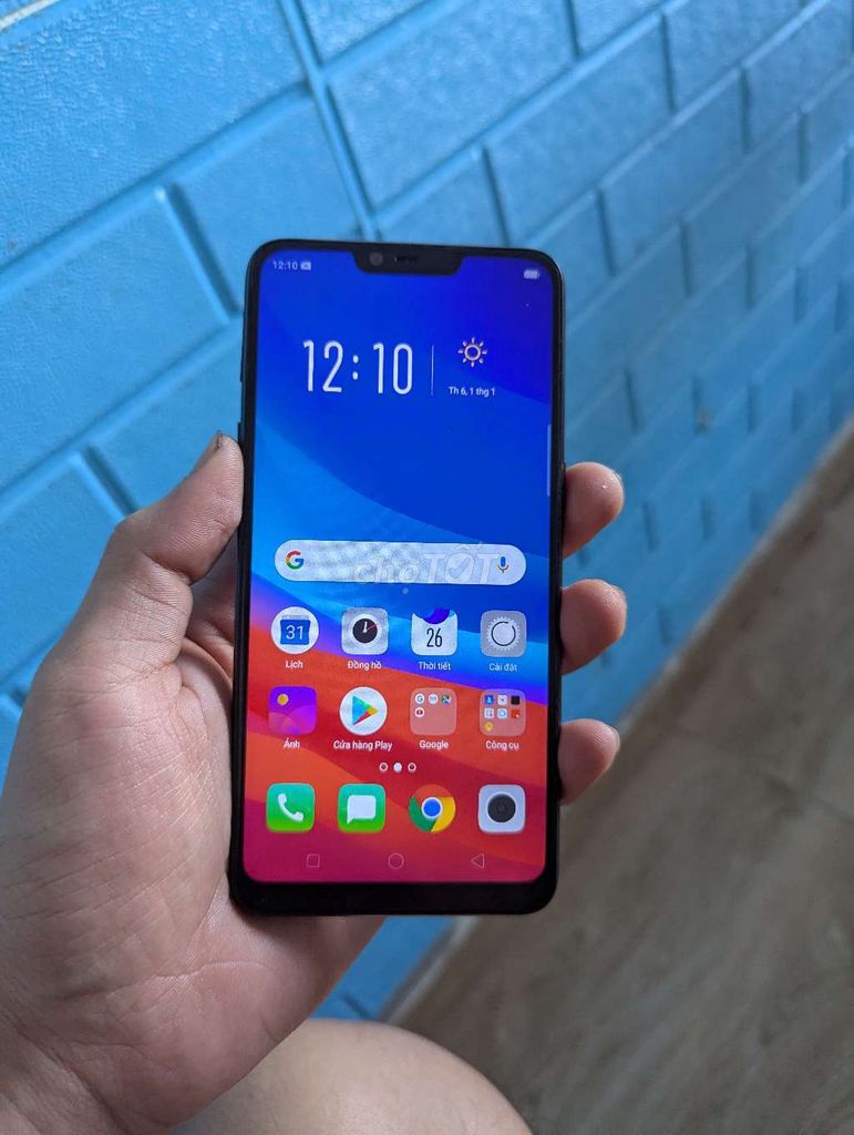 Oppo A3s 16GB Đen. Mua bán Điện thoại tại Quận Liên Chiểu Đà Nẵng được đăng bởi Vũ Anh Tú hình 1